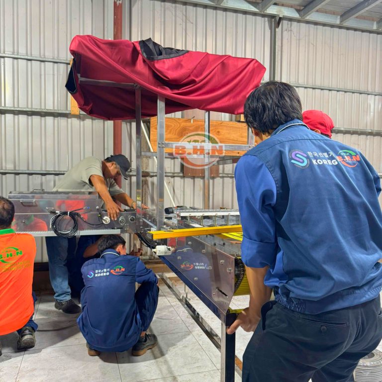 máy phân loại trứng