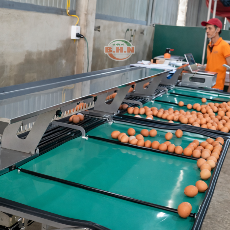 máy phân loại trứng