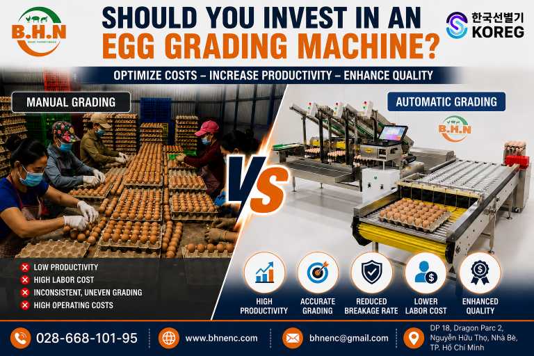 Should Egg Distributors Invest in an Automatic Egg Grading Machine?