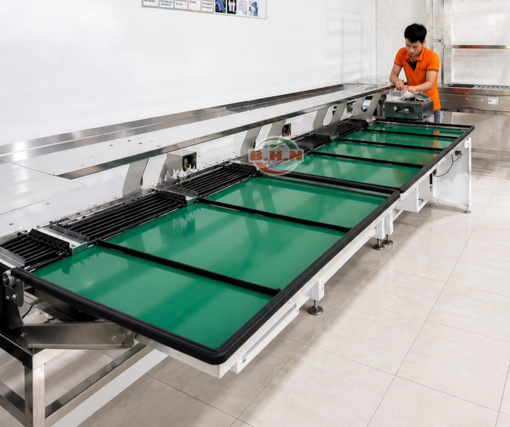 máy phân loại trứng